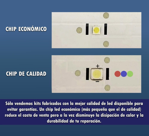 Dt Kit Leds Polaroid Ptv3215led - Aluminio, Nuevo