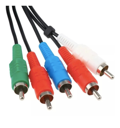 Cable Conexion Audio Super Video Para Ps2 Y Ps3 Componente 