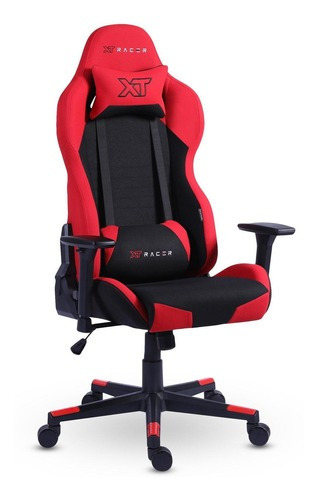 Cadeira Gamer Xt Racer Defender - Preta E Vermelha Cor Preto