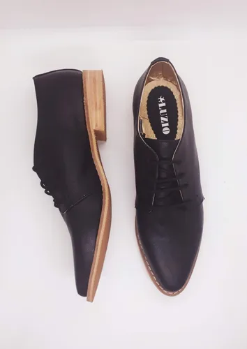 Mocasines acordonados mujer sales