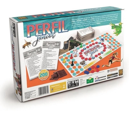 Jogo De Tabuleiro Perfil Junior 2 Grow 01979 - Infantil