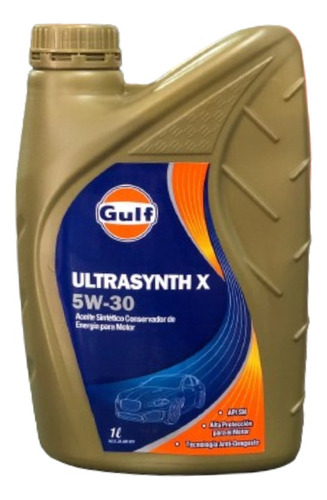 Aceite Sintetico 5w-30 Gulf Ultrasynth X 1lts