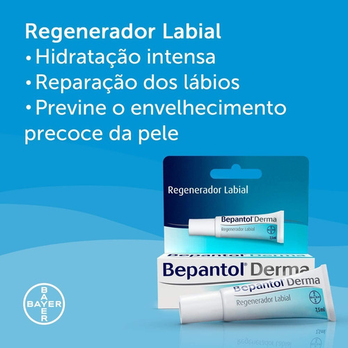 Hidratante Labial Bepantol Labio Muito Ressecado 7,5ml