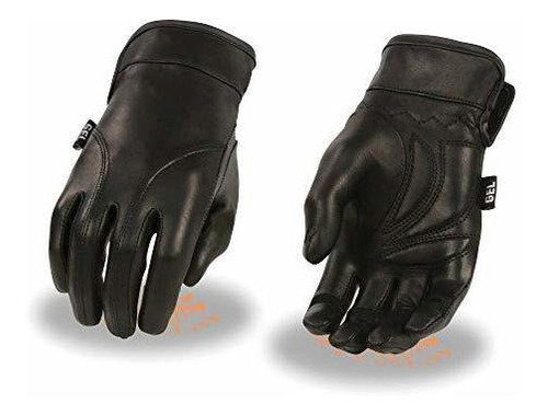 Guantes Moto Milwaukee Leather Mg7700 Guantes De Piel Livian