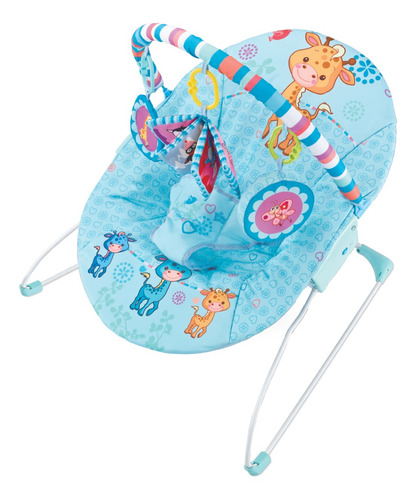 Cadeira De Descanso Girafa Maxi Baby - Azul