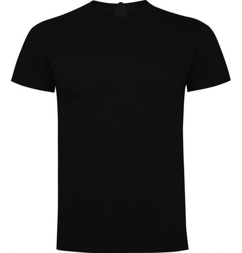 Polera Dogo Premium Negro 100% Algodon Tallas Grande