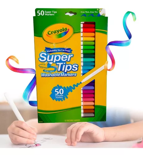 10 Crayón Lavable Vinci Bebé Crayolas Trazo Suave Preescolar