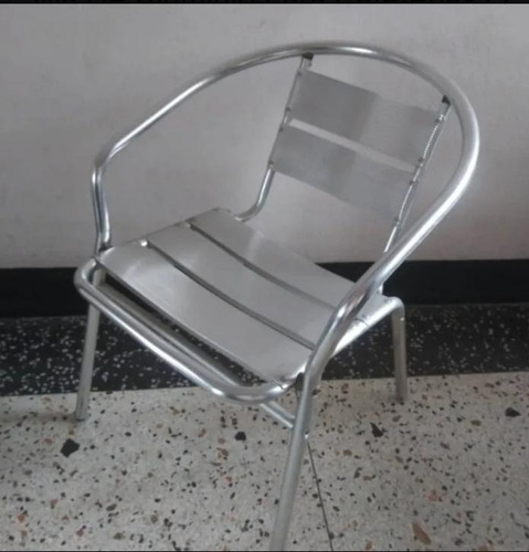 Imagen 1 de 1 de Sillas De Aluminio