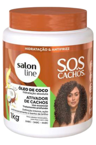 Salon Line Sos Cachos Activador Óleo De Coco.kilo