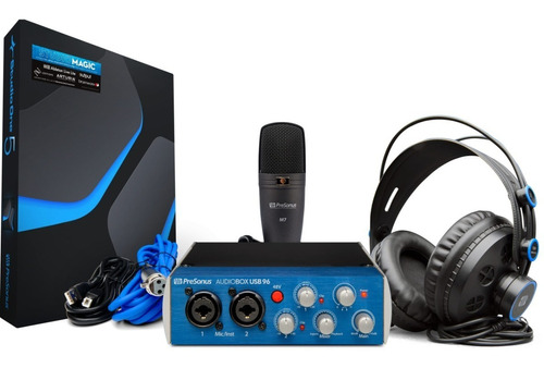 Combo De Grabación Presonus Audiobox 96 Studio Pack Kit