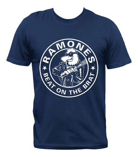 Remera Ramones Beat On The Brat Águila Punk Rock