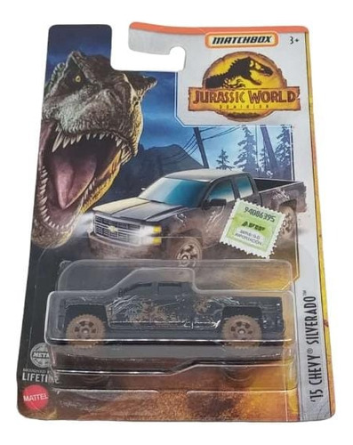 Chevy Silverado 2015 Matchbox Coleccion Jurassic World