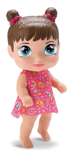 Boneca Bebê Coleção Baby Belatrix Vinil 18,5cm  - Silmar