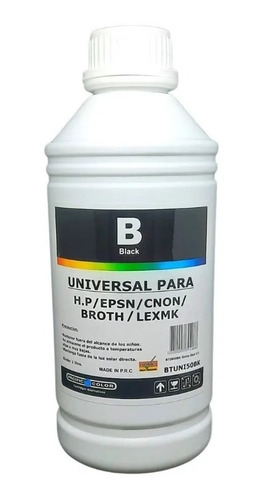 Tinta Dye Litro Para Impresoras Hp Canon Epson Brother Lexma