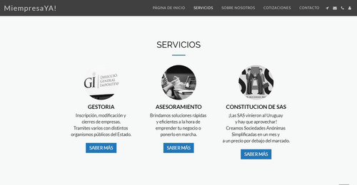 Imagen 3 de 10 de Gestor Mi Empresa Ya! Dgi Bps Sociedad Anónima Simplificada