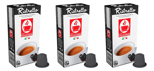 30 Capsulas Ristretto Nespresso Compatible Cafe Bonini