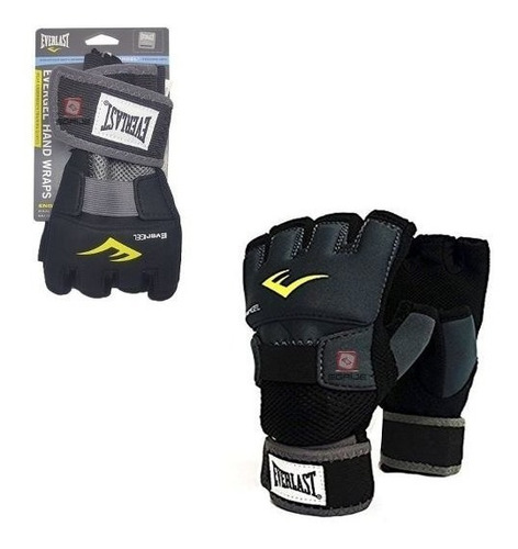 Imagen 2 de 3 de Par De Guantes Venda Everlast Evergel Importado Fpx