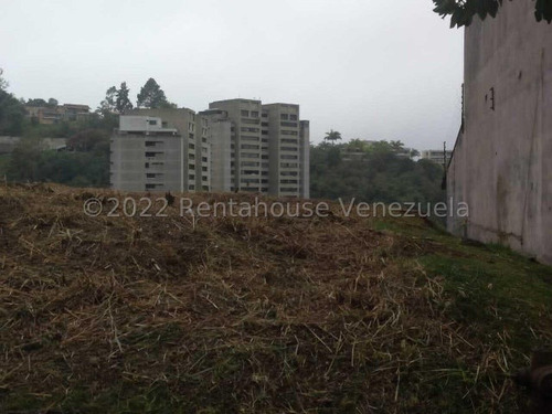 Excelente Parcela De Terreno Plana, En Venta En Alto Hatillo, Mls 25-23605, Isabel Salon.