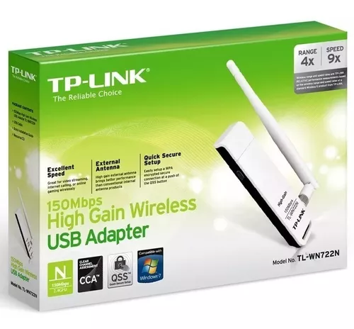 TARJETA RED WIRELESS TP LINK USB 150 MBPS TL-WN722N – Puntonet Insuperable