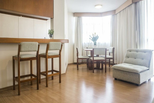 Imagem 2 de 15 de Flat Baden Baden 54m² 1 Dorm, 1 Vaga Para Investir Ou Morar No Campo Belo. - Sf38869