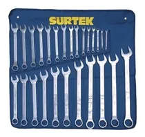 Comprar Juego 26 Llaves Combinadas Pulido 12 Puntas Métricas Surtek