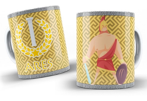 Imagem 3 de 6 de Canecas Personalizadas Deuses Do Olimpio !!!!