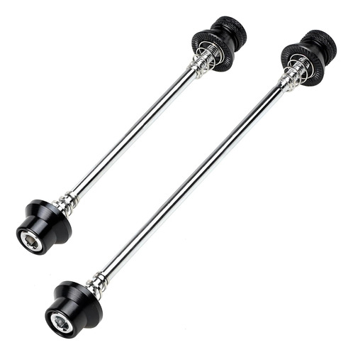 Bike Bicycle Wheel Hub Non Quick Release Lock Skewers Set 5m