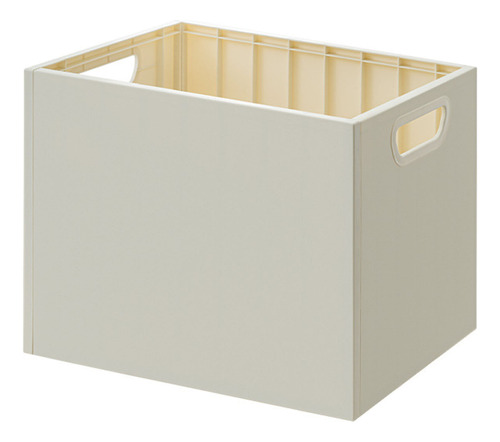 Caja De Almacenamiento De Libros Con Asas Laterales Dobles,