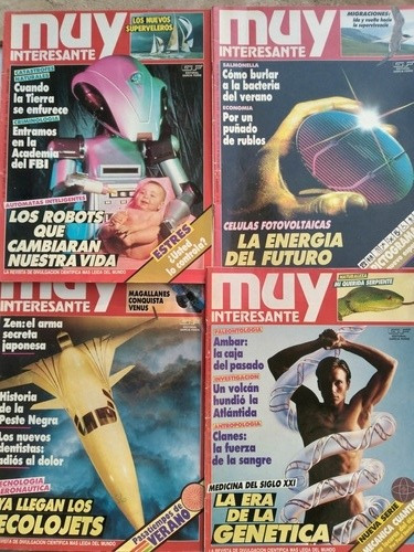 Muy Interesante: Lote X 10 Revistas Del 60 Al 69