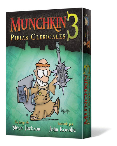 Munchkin 3 Pifias Clericales Juego De Mesa