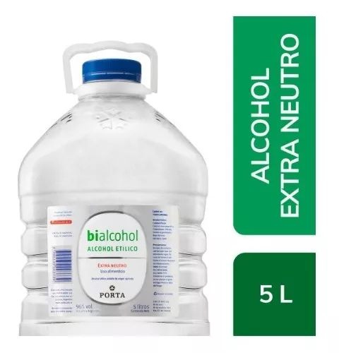 ALCOHOL EXTRA NEUTRO PORTA 1L - Minicerveceria