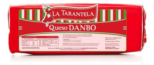 Queso Barra Dambo Tarantela De Maquina X 4kg.