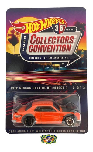 Hot Wheels - 1972 Nissan Skyline Ht 2000gt-r - 36th Annual