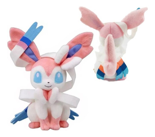 Peluche Sylveon Evolución Eevee Alta Calidad 20 Cm Original