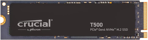 Ssd Interno Para Juegos Crucial T500 De 500 Gb Gen4 Nvme M.2