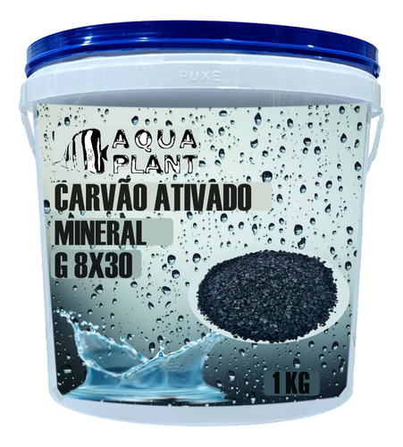 Carvão Ativado 1 Kg Com Bolsa De Malha Fina (bag) P Mídias