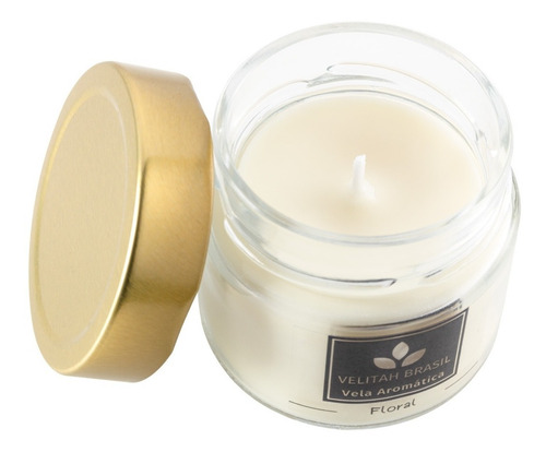 Imagem 2 de 4 de Vela Aromática Premium Floral 140g 30h