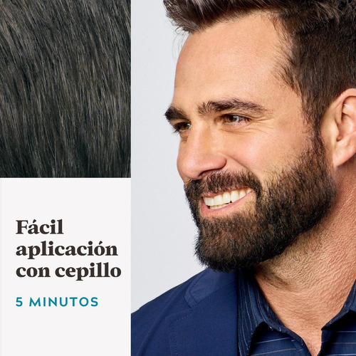 Tintura Just For Men Barba y Bigote 3-Pack tono castaño oscuro x 84g
