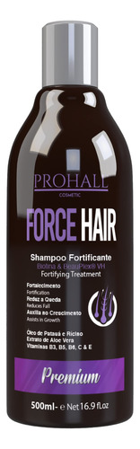 Prohall Cosmetic Champu Force Hair Growth  Champu Para Cabe