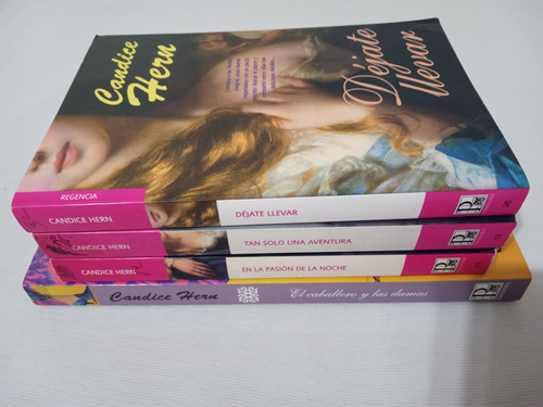 Candice Hern Lote X 4 Novelas Romanticas Dejate Llevar Tan S (Usado)