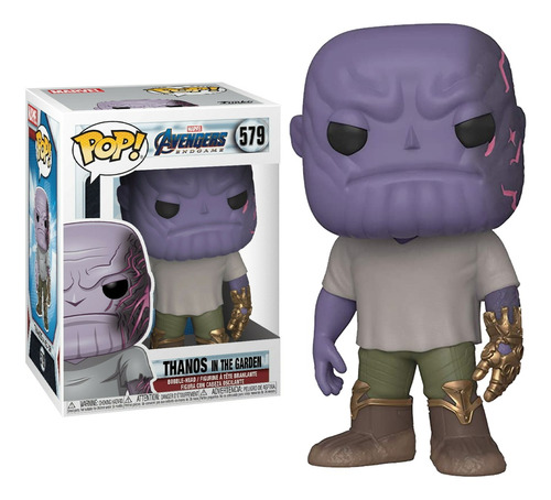 Funko Pop Thanos Avengers Endgame Jardin Iron Man  Quemado