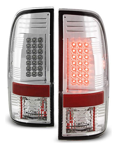 Para Ford Superduty Luz Trasera Led Cromada Repuesto