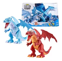 Comprar Robo Alive Dragón Fuego Camina Y Ruge C\u002F Movimientos Reales