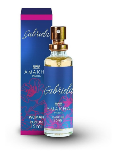 Imagem 1 de 2 de Perfume Gabriela -amakha Paris 15ml -excelente P/bolso