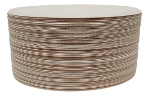 1200 Platos Biodegradables Compostable 6 Pastel Ecologico Blanco