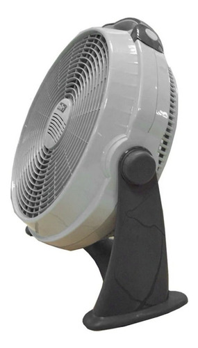 Imagen 2 de 2 de Ventilador de piso Man Freal - 2020 gris con 5 aspas de plástico, 20" de diámetro 127 V
