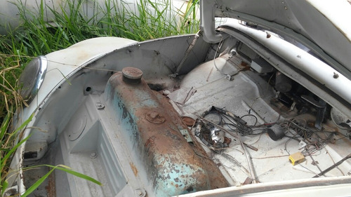 Volkswagen Fusca Split 61 Modelo 53 De Lata Nao Oval 2 Vidro