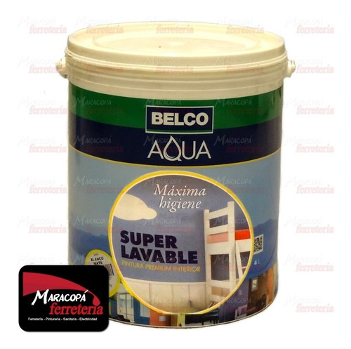 Pintura Super Lavable Premium Interior Belco 4 Litros