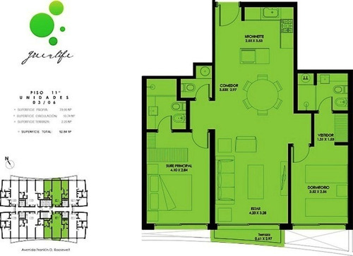 Apartamento En Venta De 2 Dormitorios En Roosevelt