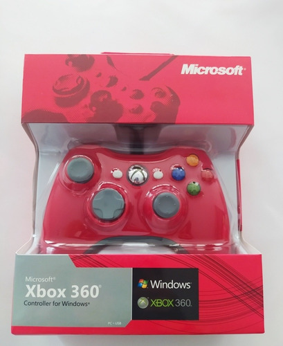Control Para Xbox 360 Y Pc Con Cable Compatible